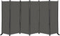 MAYOLIAH 6 Panel Folding Privacy Screen 9ft Wide, 6ft Tall Partition Room by MayoliahHome