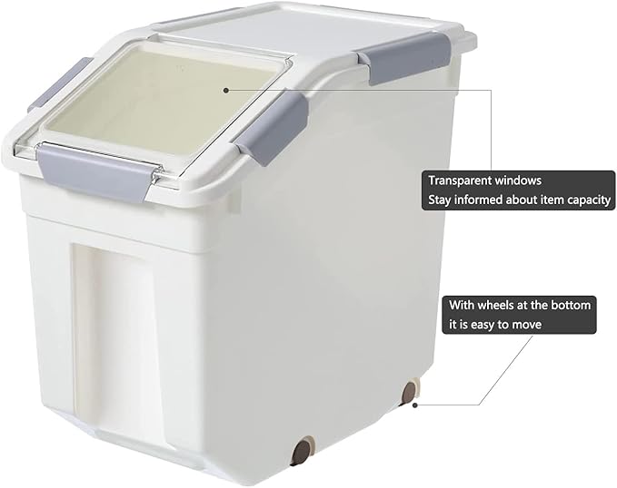CITY BABY 2 Pack Airtight Flour Storage Container - Image 3