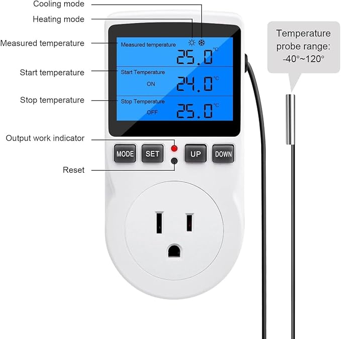 Diymore Digital Thermostat Controller - Image 3