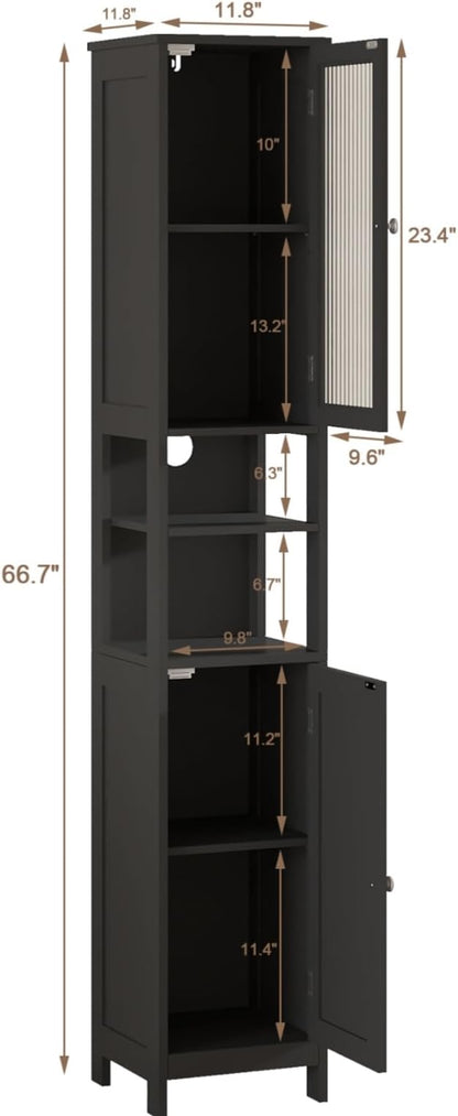 ChooChoo Tall Bathroom Storage Cabinet - Image 3