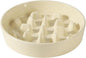 Ceramic 3.2 Cup Dog Bowl Slow Feeder, 9.5 inch Slow Pet Food Dish by Havniva