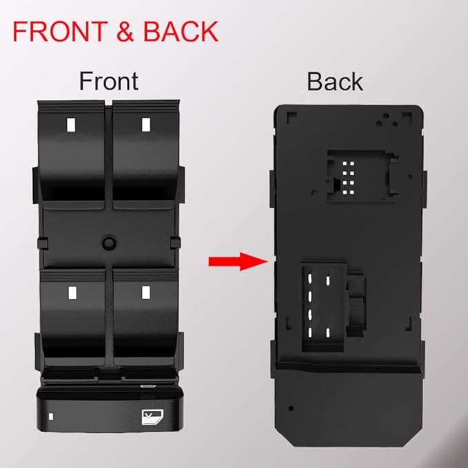 Power Window Master Control Switch Front Left Driver Side fit - Image 6