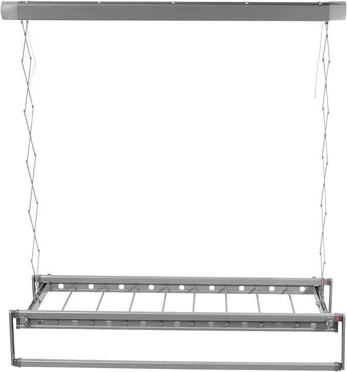 banborba Electric Retractable Airing Rack, Ceiling Mounted Clothes Drying Rack by banborba