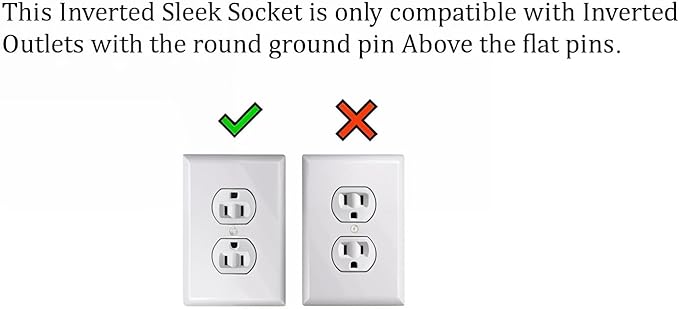 Sleek Socket Original & Patented Ultra-Thin Outlet Concealer - Image 3