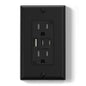 ELEGRP USB Outlets, 15 Amp Wall Outlet by ELEGRP%7CELEGROUP