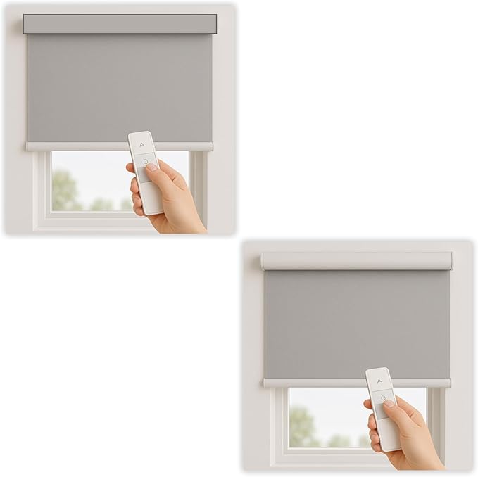 HILADUO Customized Solar Screen Roller Shade Blinds - Image 4