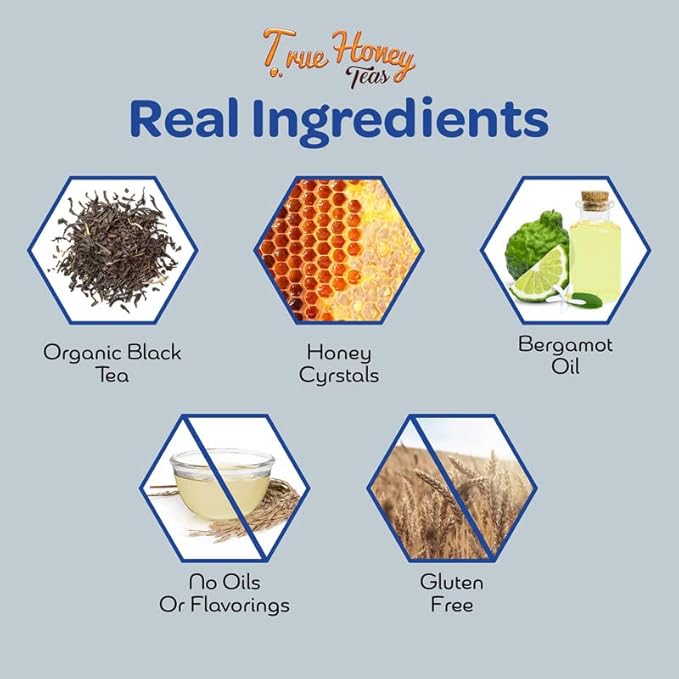 True Honey Earl Grey Tea Bags - Image 4