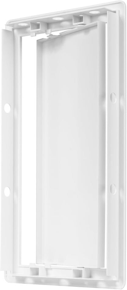 6" x 12" White Plastic Access Panel. Service Shaft Door Panel. Plumbing - Image 5