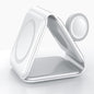 IHAO 3in1 Megnetic Attraction Wireless Charging Station Foldable Fast Charger by IHAO