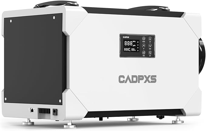 CADPXS Crawlspace Dehumidifier, 145 Pints Commercial-Grade Dehumidifier by CADPXSGLOBALINC