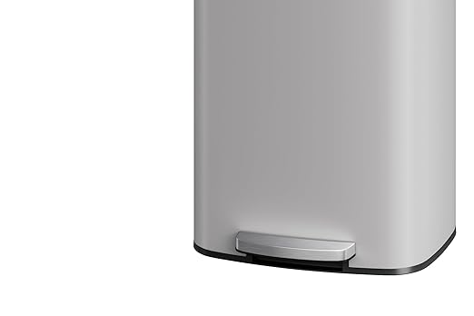 Garvee 21 gal / 80 L Metal Trash Can - Image 9