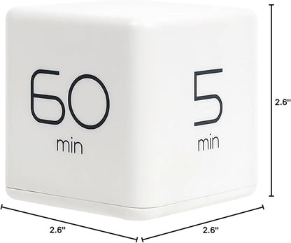 mooas Cube Timer, Timers Cube Flip Block Timers Productivity Gravity Sensor - Image 10