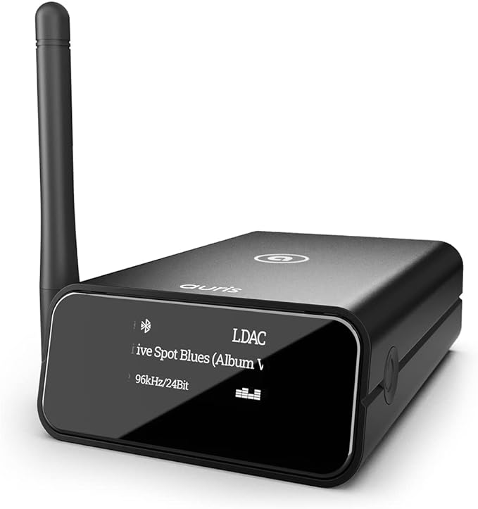Auris Blume Pro HiFi Bluetooth 5.3 Music Receiver Long Range Bluetooth Adapter by Auris