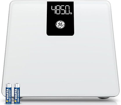 GE Bathroom Scale for Body Weight, Digital Weight Scales 500lb Heavy Duty by GEAppliances