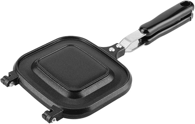 Double - Sided Nonstick Fry Pan Sandwich Toaster, Electric Breakfast Maker - Image 6