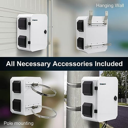 Outdoor Electrical Box, Cold-Rolled Steel Plate, Aluminum Alloy Back Beam - Image 6