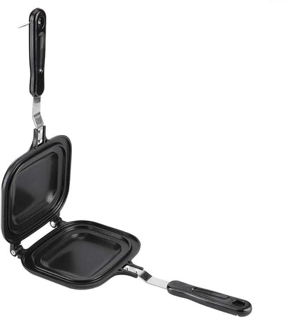 Double - Sided Nonstick Fry Pan Sandwich Toaster, Electric Breakfast Maker by Unknown