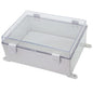 Co. ABS Waterproof IP67 15.75" x 19.68" x 7.87" Clear Cover Hinged Electronics by DJCSupplyCompany