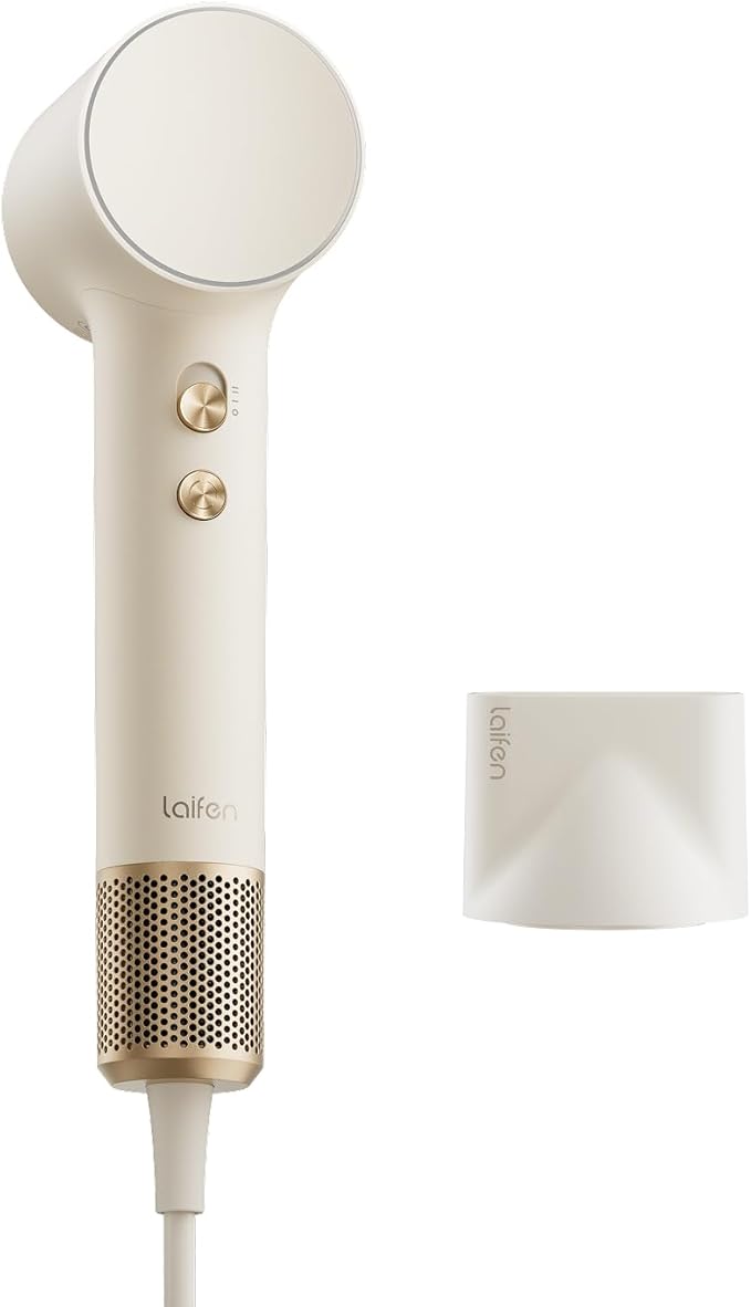 Laifen MINI Hair Dryer, Lightweight and Compact High Speed 200M Ionic Blow Dryer by Laifen