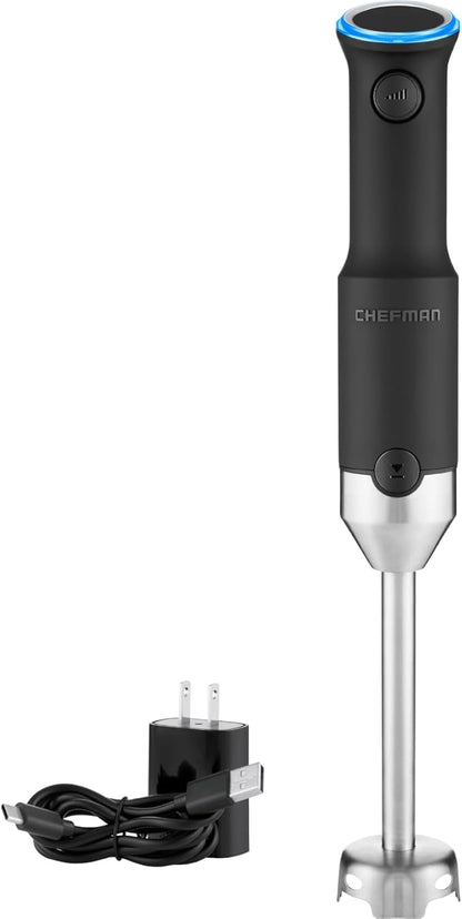 Chefman Cordless Power Portable Immersion Blender, Ice Crushing Power by Chefman