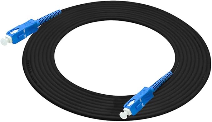 Jeirdus 150M SC to SC Outdoor Armored Simplex 9/125 SM Fiber Optic Cable Jumper - Image 4