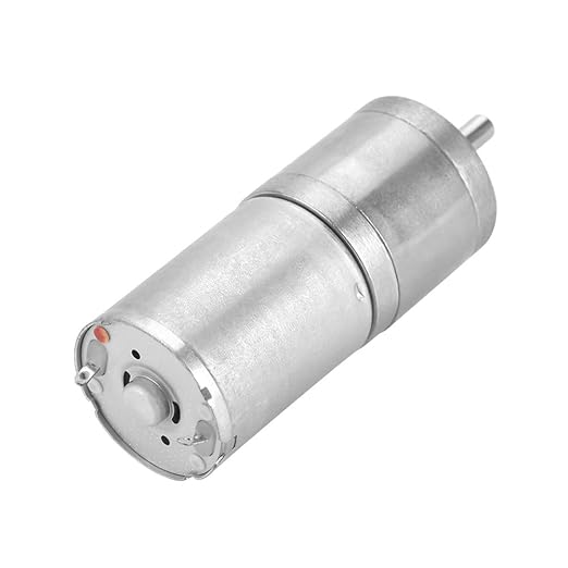 25mm DC 12V 25GA-370 Low Speed Metal Gear Motor by aqxreight