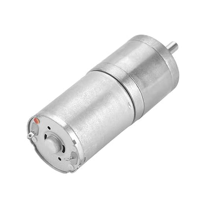 25mm DC 12V 25GA-370 Low Speed Metal Gear Motor by aqxreight