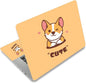 Laptop Skin Sticker Decal, Decorative Waterproof Removable, Cute Corgi by ToLuLu