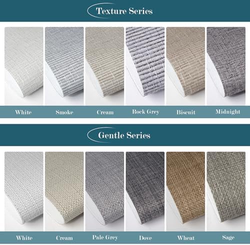 Motorized Roller Shades, 100% Blackout, Multi-Color Samples | Automatic Blinds for Indoor Windows, Works with Alexa Google Apple Home, Remote & App Control,Solar/USB Charging,Custom Size