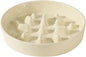 Ceramic 1.6 Cup Dog Bowl Slow Feeder, 8.2 inch Slow Pet Food Dish by Havniva