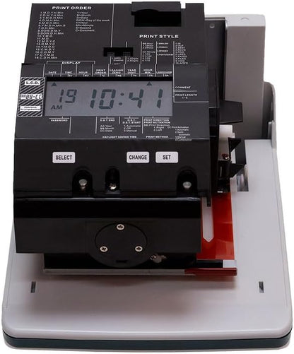 uPunch CR1000 Digital Time Clock and Date Stamp - Image 6