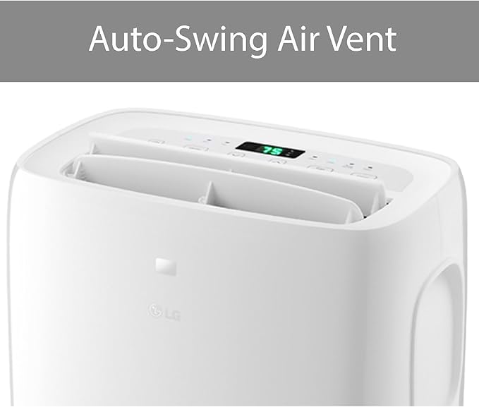 LG 6, 000 BTU Portable Air Conditioner, Cools 250 Sq.Ft., Portable Air - Image 6