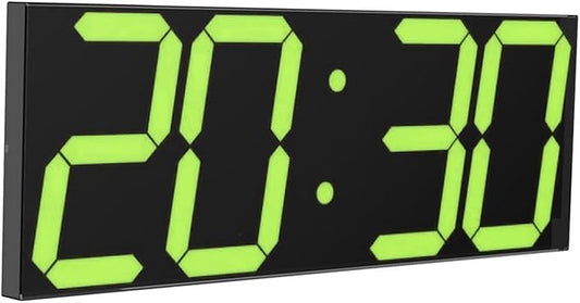 CHKOSDA LED Large Digital Wall Clock, Oversize Digital Clock by CHKOSDA