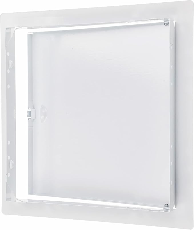 8" x 8" White Metal Access Panel - Image 5