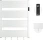 K&KALONZO Towel Warmer for Bathroom, Wall-Mounted Heated Towel Rack by KKALONZO