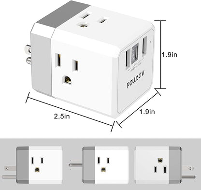 Cruise Ship Essentials, 3-Side Outlet Splitter - Image 7