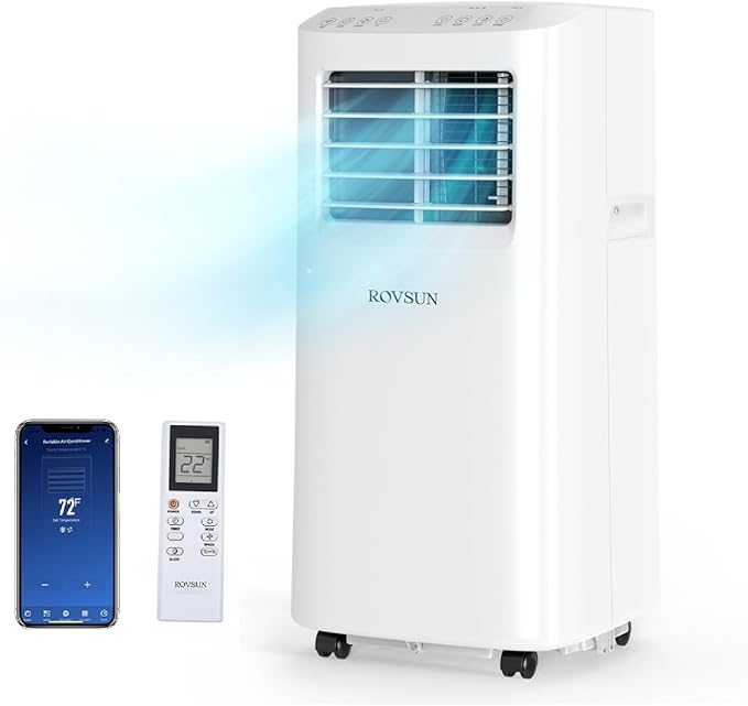 ROVSUN WiFi Enabled Smart 8000 BTU Portable Air Conditioner by ROVSUN