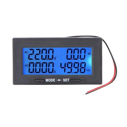 Oumefar Intelligent Digital LCD Display AC Voltage Current Tester Meter 0-500V - Image 3