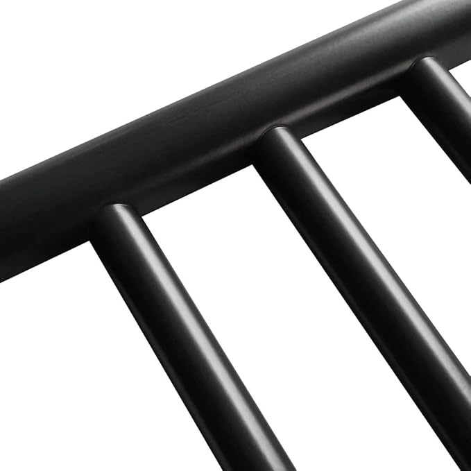 HEATGENE Towel Warmer Wall-Mounted Hardwired Heated Towel Rack Matte Black - Image 8