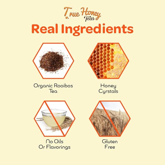 True Honey Rooibos Tea Bags - Image 4