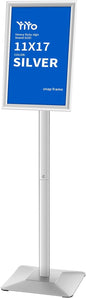 YIYO Sign Stand Poster Stand，adjustable heavy duty pedestal Sign Holder Floor by YIYO