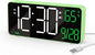 KOSUMOSU Digital Clock for Bedroom, 6.7in Desk Clock, Auto Dimming, Room by KOSUMOSUTECHNOLOGY