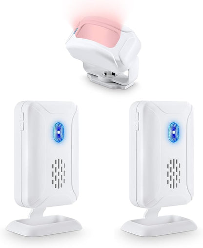 KCMYTONER Wireless Motion Sensor Detector Security Alarm Chime, Motion Sensor by KCMYTONER