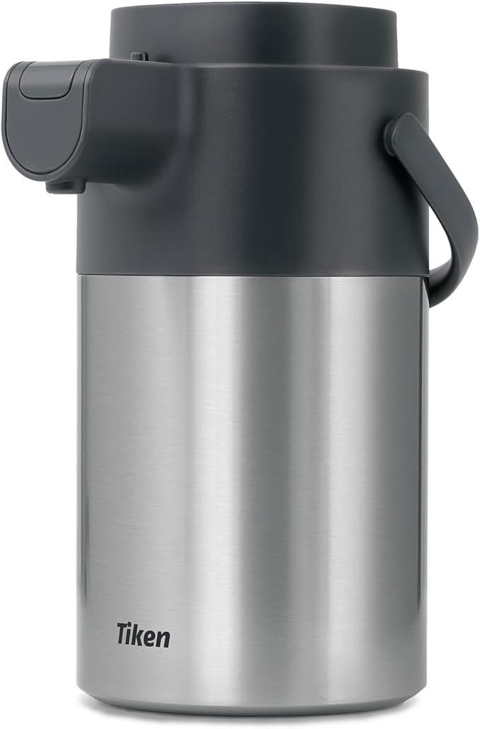 Tiken Airpot Coffee Dispenser - 102oz/3L Thermal Coffee Carafes by WelcometoTikenWare