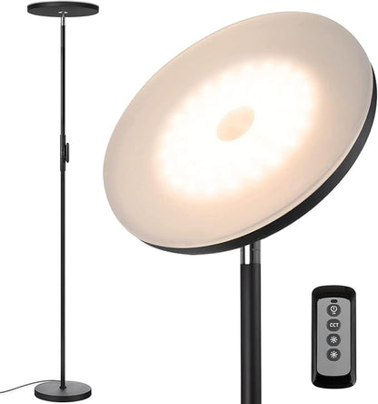 JOOFO Floor Lamp, 30W/2400LM Sky LED Modern Torchiere 3 Color Temperatures by JOOFO