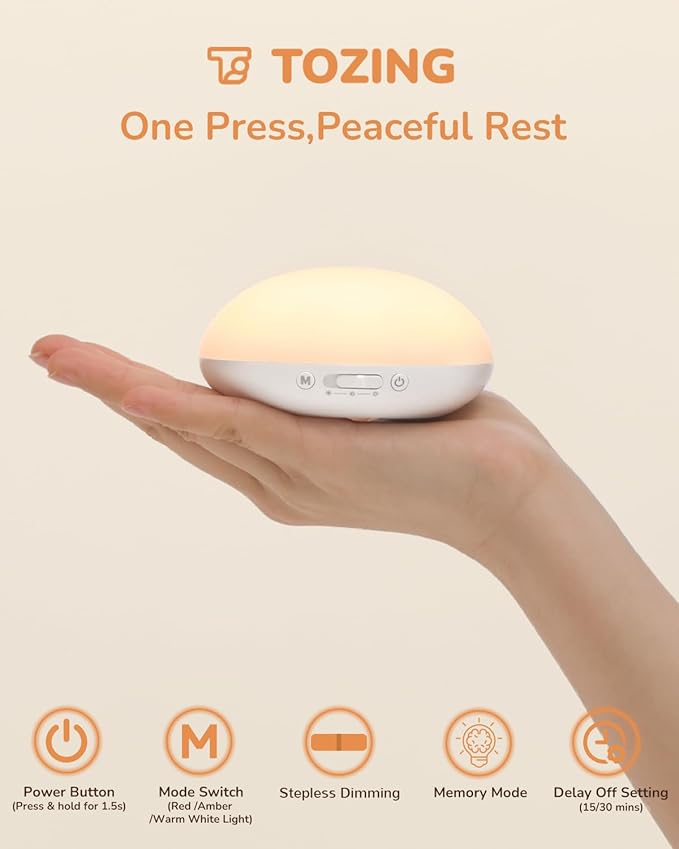 TOZING Baby Night Lights for Nursery – Portable Night Light - Image 5