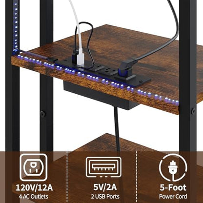 x-cosrack 16.5" small 4-tier av media stand with, package contents