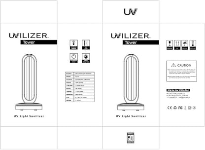 UVILIZER Tower - UV Light Sanitizer & Ultraviolet Lamp - Image 8
