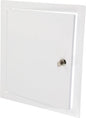 10" x 12" Lockable White Metal Access Door. Service Shaft Wall Panel by Unknown