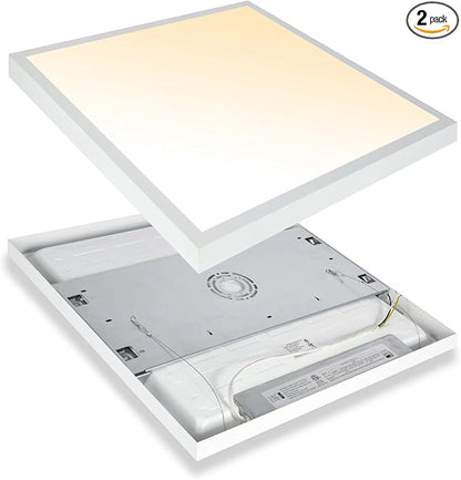 Mcacggo 2x2 FT Surface Mount LED Panel Light Dimmable & 3 Color Selectable by Mcacggo